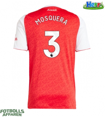 Arsenal Cristhian Mosquera #3 Hemmatröja 2025-26 Kortärmad